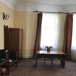 Our elegant old spacious hotel room in the pedestrian zone  | Photo taken by Anne L