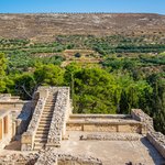 The Knossos Palace stood up to 4 stories high and featured elaborate plumbing systems | Photo taken by David B