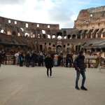 inside the colosseum  | Photo taken by Dean C
