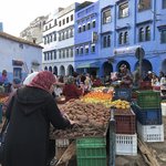 Cefchaouen Market | Photo taken by Rose A