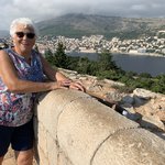View of Dubrovnik from Fort Royal Castle, Lokrum | Photo taken by Eva W