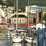 Arrival in Bergen harbour | Photo taken by Roberta R