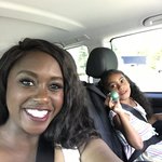 On our car on the way to Granada | Photo taken by Kenya C