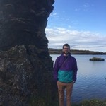 Crazy lava rocks around Lake Myvatn | Photo taken by Sarah C