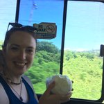 Fresh coconut on route | Photo taken by Sheila R