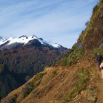 On the trail on Day 4 | Photo taken by Jennifer S