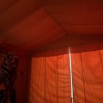 Athigira River Camp deluxe tent | Photo taken by Karyn R