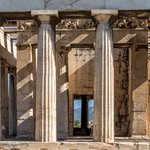 Columns and shadows | Photo taken by David B
