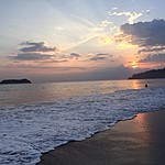 Manuel Antonia sunset | Photo taken by Raj V