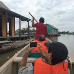 Exploring the magical floating villages of Ciénaga grande y Nueva Valencia  | Photo taken by Kendal J