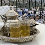 Moroccan tea at the riad  | Photo taken by Filipinas C
