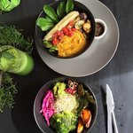 found a vegan restaurant | Photo taken by Darina B