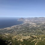 View of Trapani from Erice | Photo taken by ingrid B