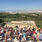 Too many people but the view was great | Photo taken by Rogene G