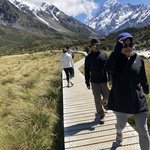 Hooker Valley boardwalk | Photo taken by Marilyn L