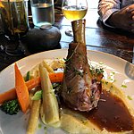Lamb Shank | Photo taken by Laura D