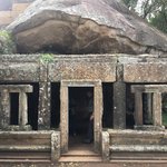 Mihintale sacred area - cradle of Buddhism in Sri Lanka.Grand stairway 1840 of 5 metre wide granite slabs lead to the summit and spectacular views. | Photo taken by Sylvanna C