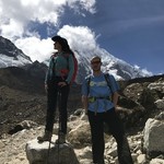 At the glacier!   Day three Salkantay | Photo taken by Janice H