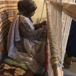Weaving a Berber carpet | Photo taken by Chris M