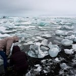 Glacier Lagoon in pouring rain! | Photo taken by Grace L