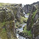 Fjadrargljifur Canyon | Photo taken by William R
