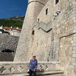 Walking the walls of Dubrovnik | Photo taken by Eva W