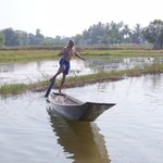 Leg rowing | Photo taken by Koy T