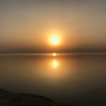 Sunset over the Dead Sea | Photo taken by Dominic M
