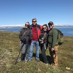 Fox watching tour from Sudavik - 9 mile hike!! | Photo taken by jay d