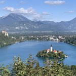 Lake Bled from Ojstrica viewpoint | Photo taken by Eva W
