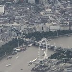 In the air over England. | Photo taken by florence P