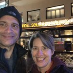 Dinner our first night. | Photo taken by Pat O