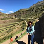Lisa at Pisac | Photo taken by Charles M