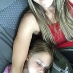 Leah took a nice long nap | Photo taken by Kim S
