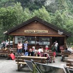 We made it before the bus | Photo taken by florence P