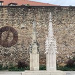 Clock tower noting the time of the earthquake, 7:03, 1880 | Photo taken by Eva W