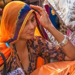 Shopping in the Sardar Market" The market was built in 1919 by King Sardar Singh. Sikh people there are know as "Sardar People" | Photo taken by Jean M