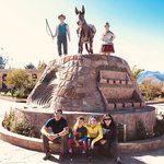 Moray village monument | Photo taken by Elisa M