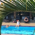 Full moon garden hotel pool | Photo taken by Karyn R