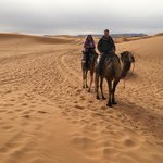 Riding to the desert camp | Photo taken by Chris M