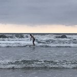 Broken surfer! | Photo taken by Jessica y