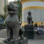 Independence Square, a bit like Trafalgar Square in London. | Photo taken by Tack S