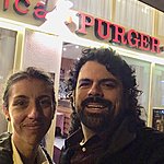 We saw a lady chug a beer | Photo taken by Stephanie F