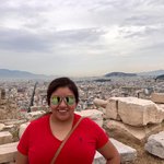 Athens view from the Parthenon | Photo taken by Joel S