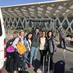 Saying goodbye to Mohammed | Photo taken by Victoria M