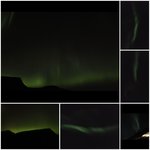 First time seeing the Northern Lights. A true delight | Photo taken by Judith M