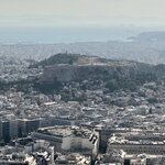 The Acropolis from Mt. Lycabettus | Photo taken by Tom B