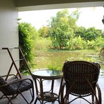 Lake view at Battambang Resort | Photo taken by Bharat P