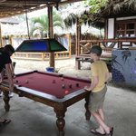 Favorite pool table | Photo taken by Jessica y