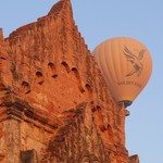 Balloons over Bagan | Photo taken by Koy T